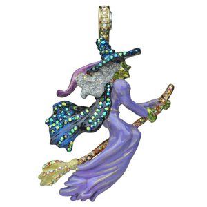 Kirks Folly Witch Of The West Magnetic Enhancer Goldtone Wicked Witch Halloween